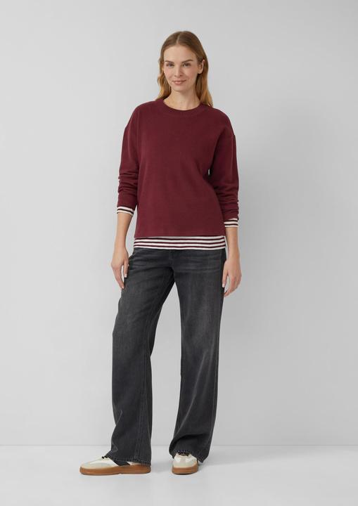 Produktbild s.Oliver Sweatshirt Flauschiges Sweatshirt (40)