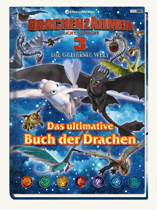 Produktbild Panini Drachenzähmen leicht gemacht 3: Die geheime Welt: Das ultimative Buch der Drachen (Deutsch, Carolin Böttler, Ruth Wöhrmann, 2019)
