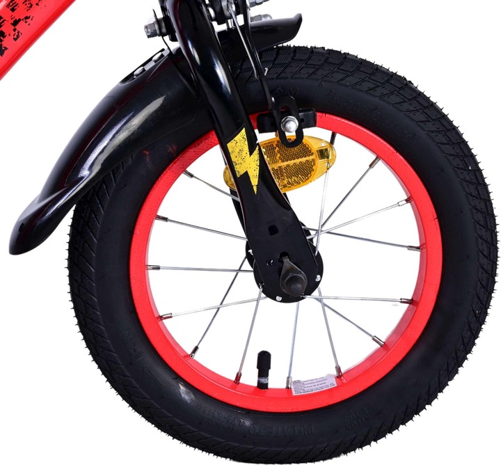 Image du produit Cars Vélo enfant Disney 12 pouces avec deux freins à main - sécurité, confort et plaisir en un! (12")