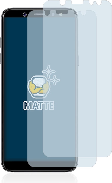 Produktbild BROTECT Entspiegelungs-Schutzfolie Displayschutz Matt (2 Stück, Samsung Galaxy A6)