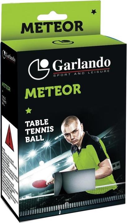 Produktbild Garlando Meteor - Tafeltennis Ballen - 1 Star (6 Stk.)
