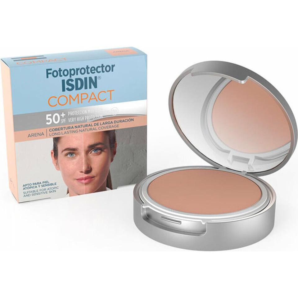Thumbnail - Isdin, Sonnencreme, Fotoprotector Compact Oil Frei Sunscreen LSF50+ 10g - Sand (Sonnencreme, SPF 50+, 10 ml, 10 g)
