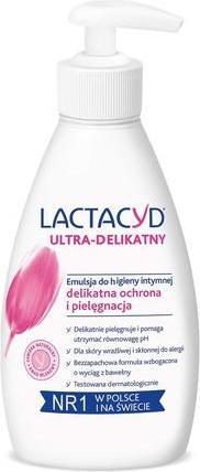 Lactacyd Emulsione sensibile per l'igiene intima con pompa da 200 ml (200 ml, Lozione per il lavaggio intimo)