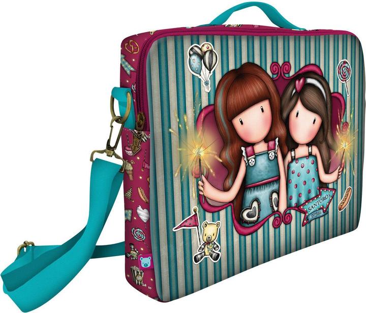 Immagine prodotto Gorjuss Laptoptasche Fireworks 14,1" Granatrot (37.5 x 29.5 x 6 cm) (14.10")