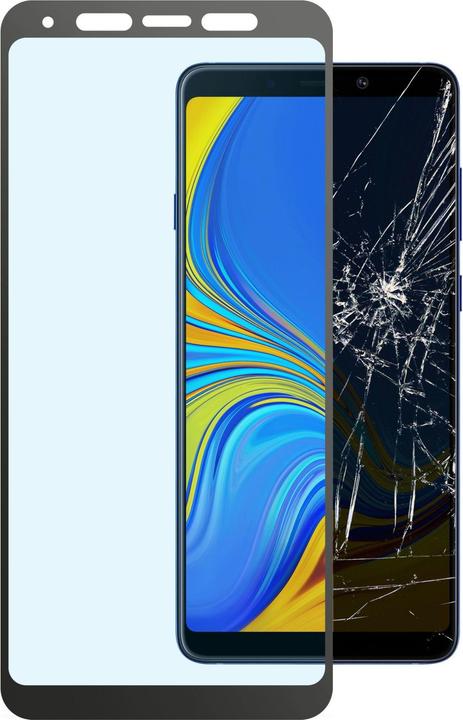Produktbild Cellularline CAPSULE screen protector, Galaxy A9 2018, black (Samsung Galaxy A9 (2018))