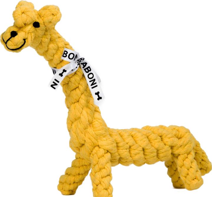 Laboni Greta giraffa (Cucciolata di cane giocattolo, Gioco da masticare per cani, Reperimento)