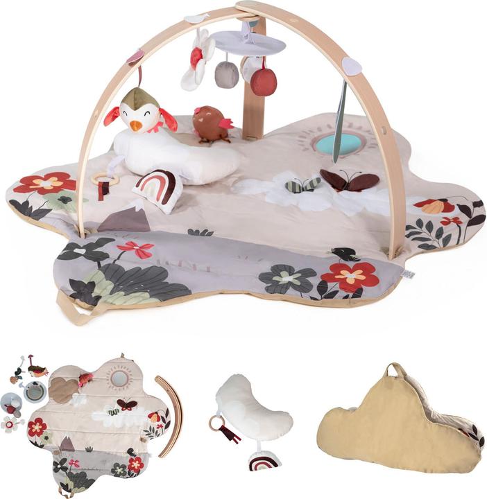 BabyGo Play mat Bianca Flowers