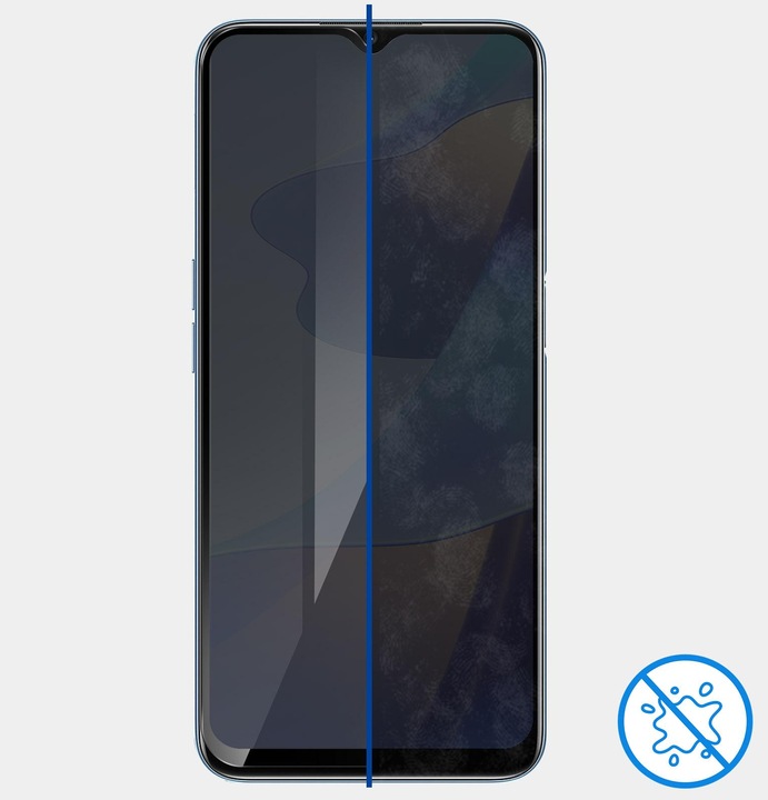 Actual product image Avizar Edge to Edge screen protector, display foil (1 Piece, Oppo A16s)