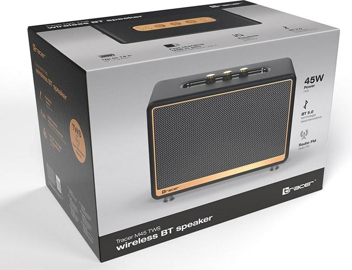 Actual product image Tracer M45 TWS bluetooth czarny (14 h)