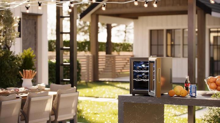Produktbild Tristar Flaschenkühler EEK E A - G Standgerät Schwarz
