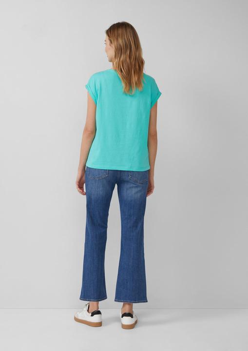 Actual product image S.Oliver T-Shirt Relaxed-Fit-Shirt mit Print und überschnittenen Schultern (36)