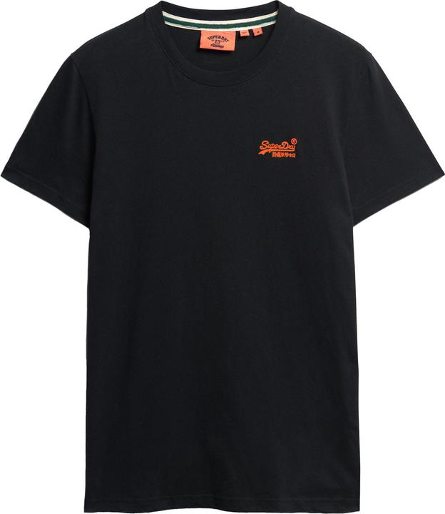 Black, Bright Orange