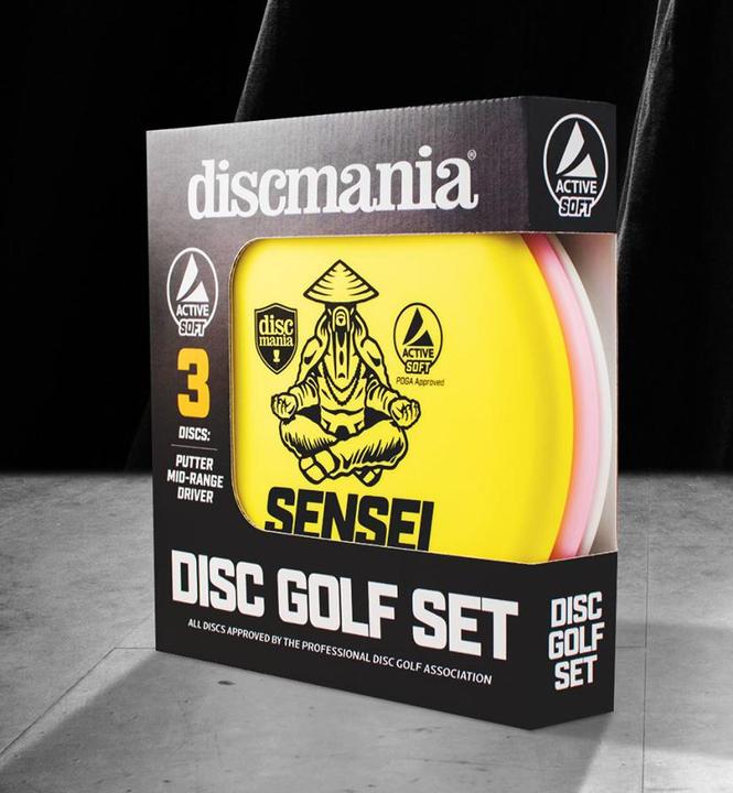 Image du produit Discmania Disc Golf Disc Set Active 3 Soft Disc Set