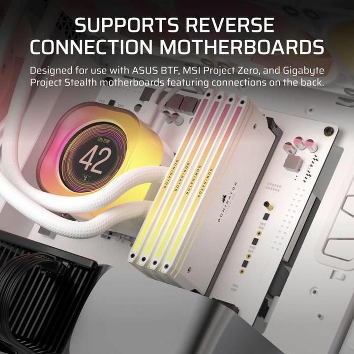 Produktbild Corsair Geh Midi 5000T (Tempered Glass) White (ATX, mATX, Mini-ITX)