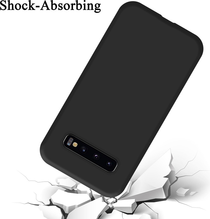 Actual product image Cadorabo TPU Liquid Silicone Case Cover (Samsung Galaxy S10 5G)