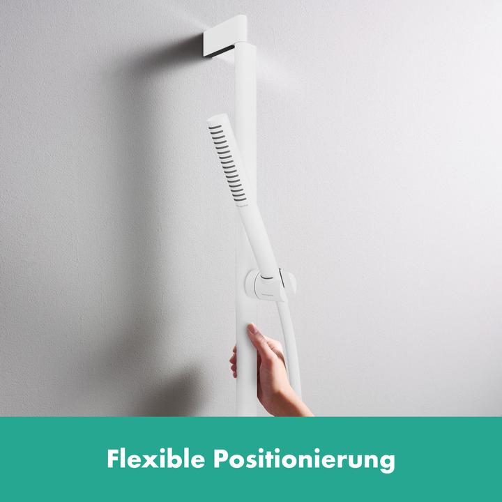 Image du produit hansgrohe Unica barre de douche S Puro 65 cm, support de pommeau de douche Easy Slide, flexible de d