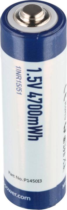 Produktbild Keeppower 4er Set AA Mignon P1450i3 1,5 V Li-Ion-Akku mit 3133 mAh und 4700mWh (4 Stk., AA, 3133 mAh)