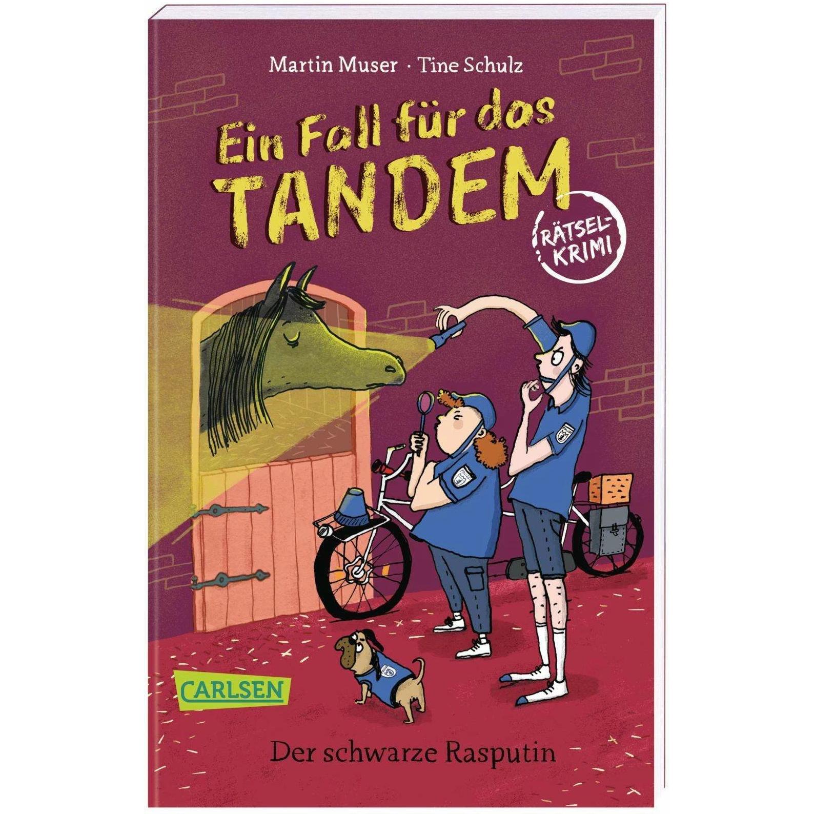Ein Fall für das Tandem: Der schwarze Rasputin, Rätselkrimi ab 9 Jahren (Detektivgeschichte mit, Hörbücher von Tine Schu...