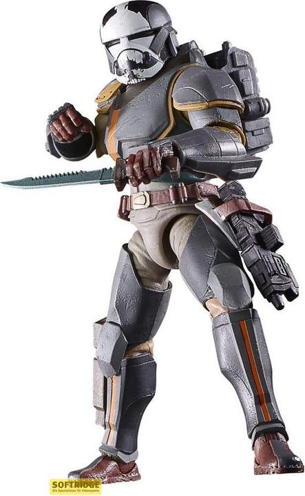 Actual product image Hasbro Star Wars: The Bad Batch Black Series figurine Wrecker (Mercenary Gear) 15 cm