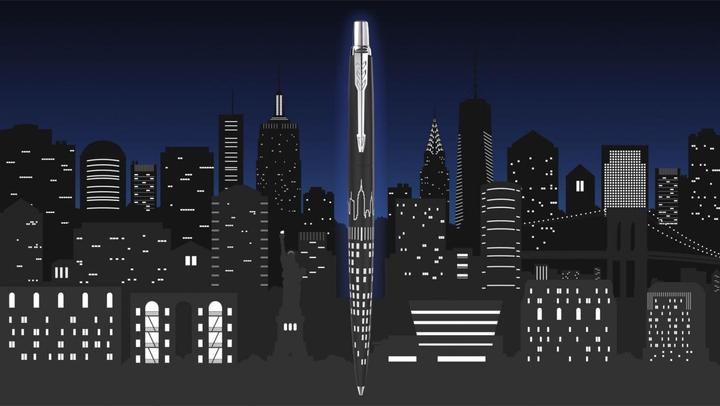Produktbild Parker Pen Parker Jotter SE New York City Kugelschreiber M (Schwarz, 1 x)