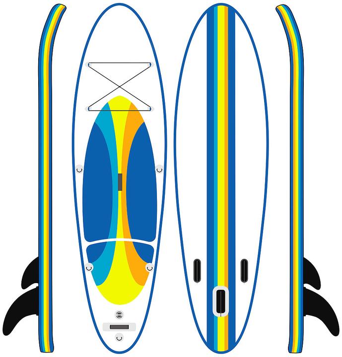 Actual product image Compass Set SUP Stand Up Paddling Board