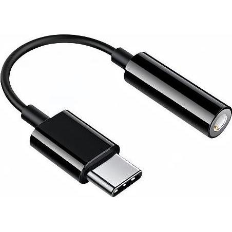 Hamlet HHEADA-DC Adattatore convertitore DAC per Audio stereo e microfono USB-C to Jack femmina, Adattatore audio