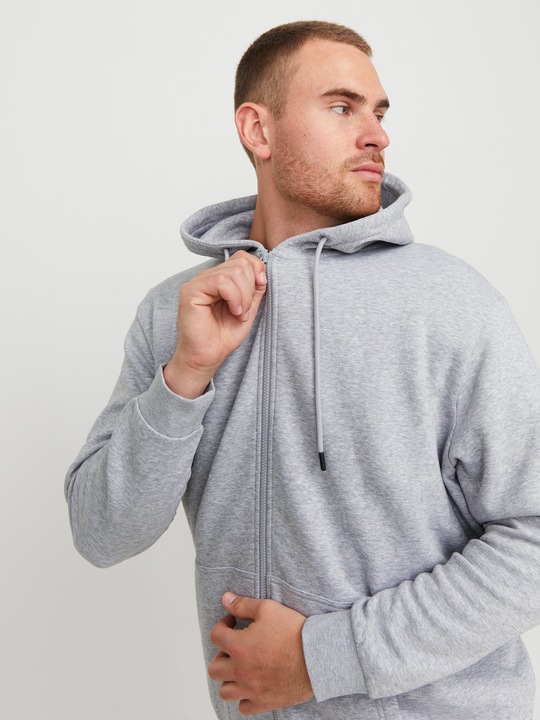 Immagine prodotto Jack & Jones Felpa con cappuccio Plus Size Unicoloured con zip Felpa con cappuccio con zip (XXL)
