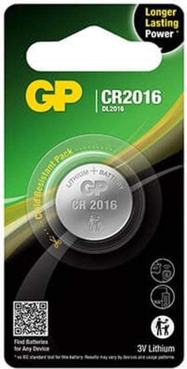 Actual product image GP Batteries Button cell CR2016 (1 pcs., CR2016, 90 mAh)