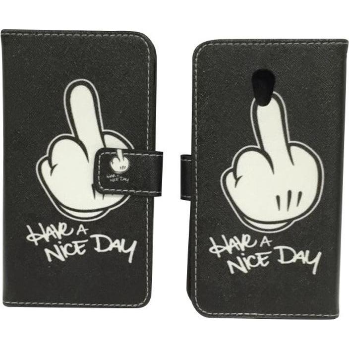 König Design Schutz Handy Hülle für Vodafone Smart Prime 7 Case Cover Tasche Wallet Etui Neu (Vodafone Smart Prime 7), S...