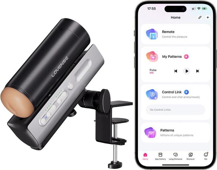 Actual product image Lovense Solace Pro
