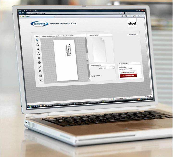 Actual product image Sigel Cover (DIN long (11 x 22 cm), 50 x)