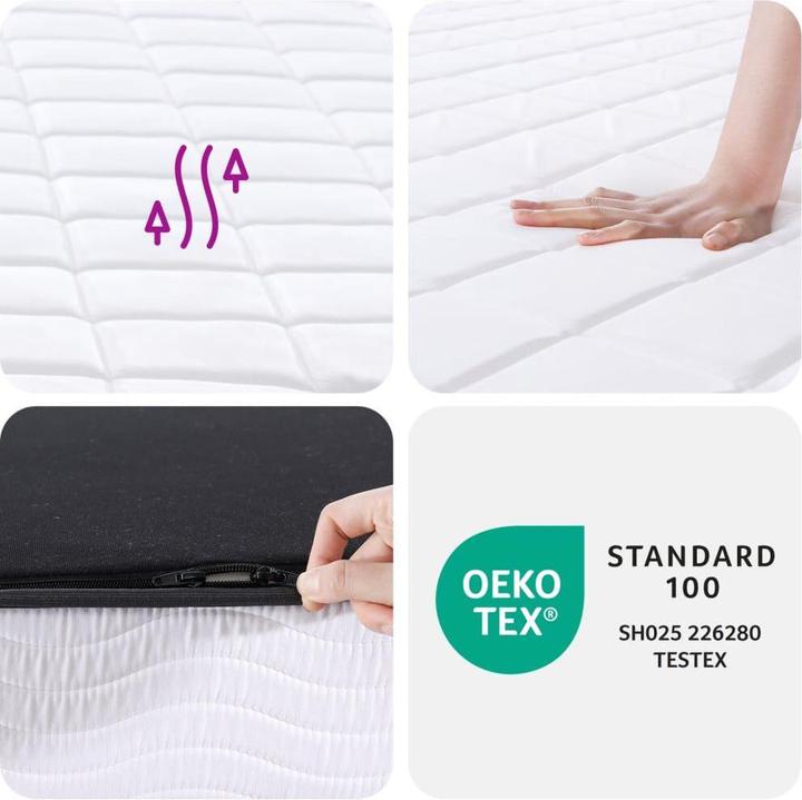 Image du produit vidaXL Jessalin (90 x 190 cm, Noyau de mousse)