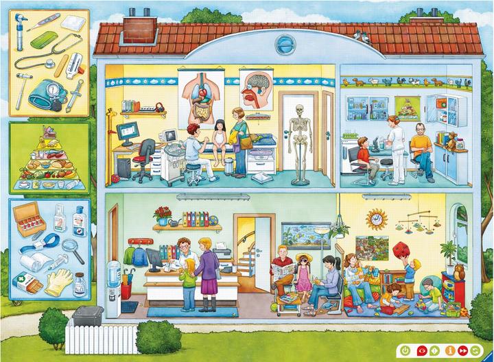 Produktbild tiptoi Puzzle, Beim Kinderarzt