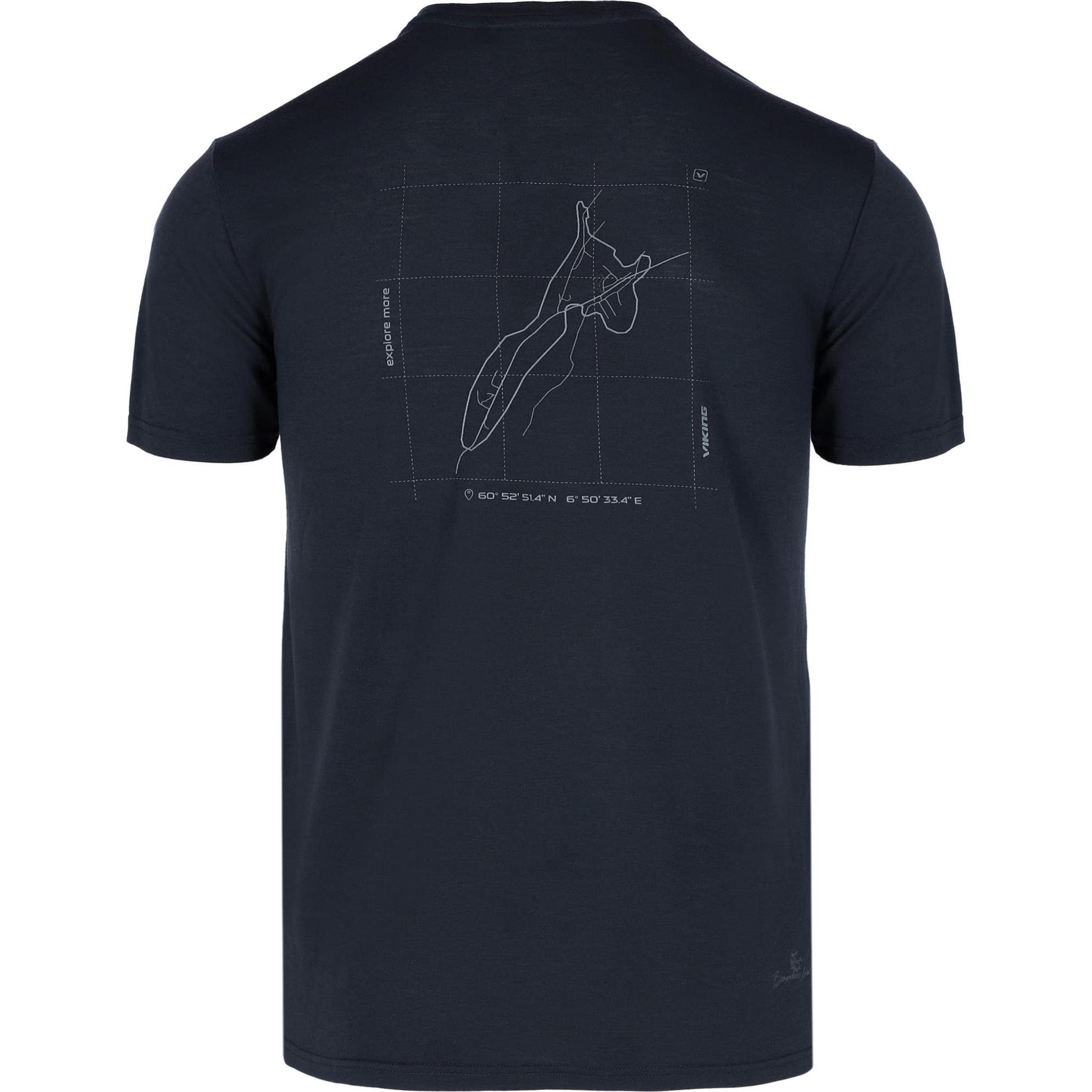 Viking, Uomini, Maglietta, T-Shirt Rune LTD Bambus Mann, (S)