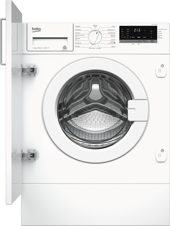 Image du produit Beko WITC7612B0W Lave-linge intégré Chargeur frontal (7 kg, Gauche)