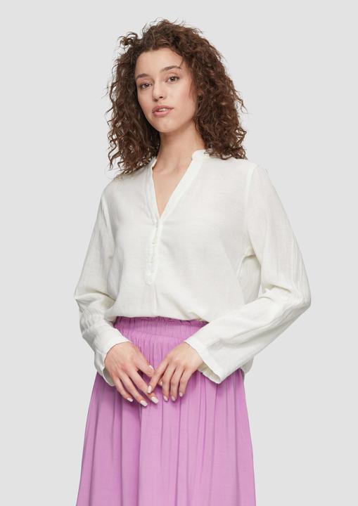 Image du produit s.Oliver Bluse Bluse aus Leinenmix (40)