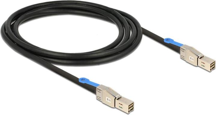 Actual product image Delock SAS cable: SFF8644-SFF8644, 2m (SAS 2.0)