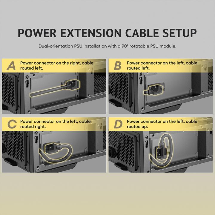 Actual product image Antec C6 Curve Air Mid-Tower ATX Case (ATX, ITX, mATX)