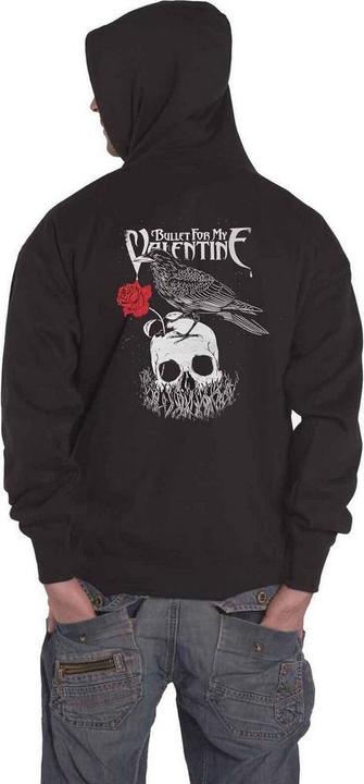 Produktbild Bullet For My Valentine Erwachsene Raven Logo Pullover Hoodie (S)