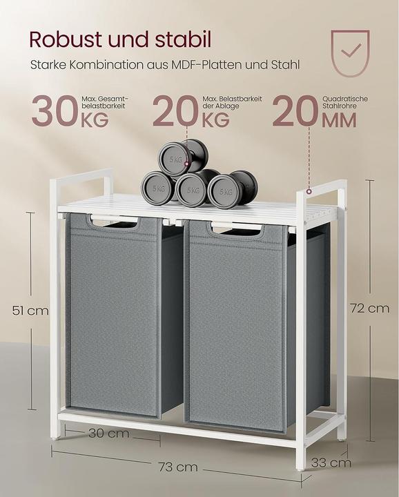 Produktbild Vasagle Laundry (92 l)