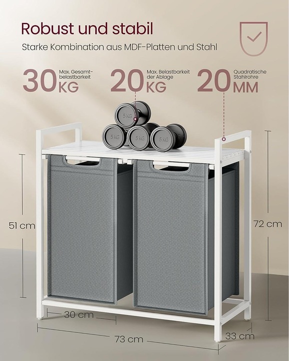 Image du produit Vasagle Laundry (92 l)