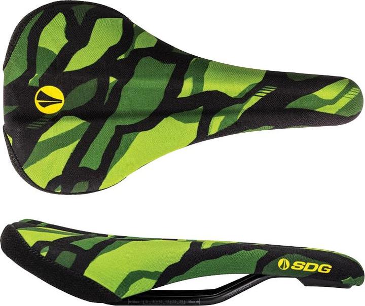 Productafbeelding Sdg Bel-Air 3.0 Terra Firma - Haise & The Robots Limited zadel, Lux-Alloy, 7x7, camogroen