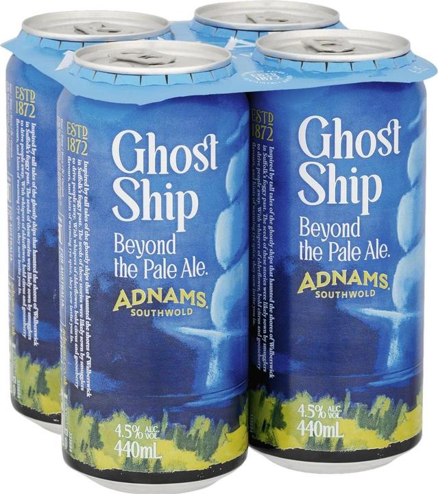 Produktbild Adnams Ghost Ship Citrus Pale Ale (4 x 44 cl)