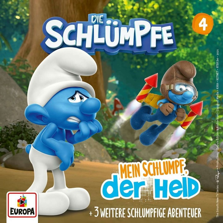 Image du produit Épisode 4 : Mon Schtroumpf, le héros (LE, Schtroumpfs, Allemand)