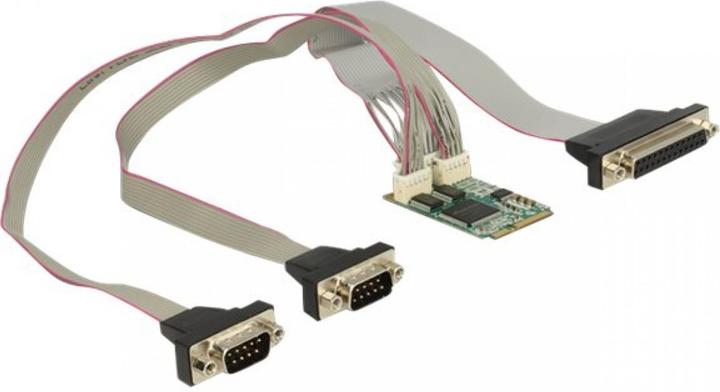 Immagine prodotto Delock MiniPCIe I/O PCIe full size RS-232 2x