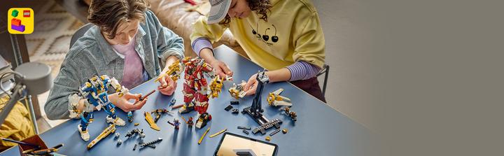 Produktbild LEGO Die Zwillings-Titanmechs (LEGO Ninjago)