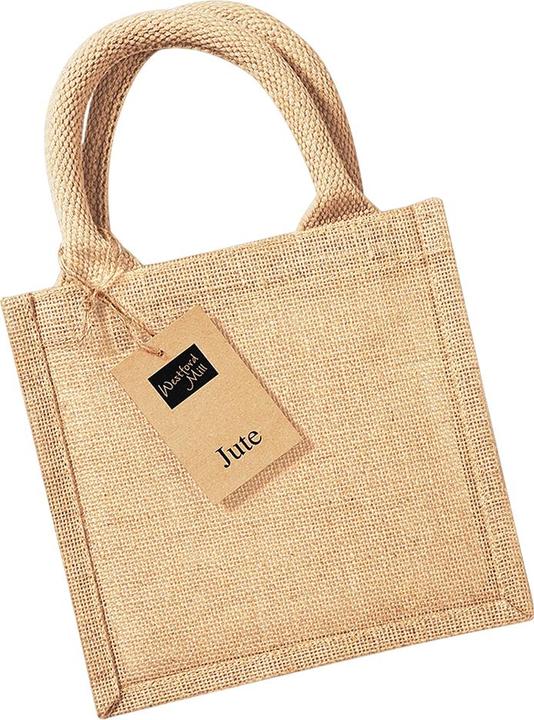 Actual product image Westford Mill Petite Jute Gift Bag (Gift bag, 1 x)