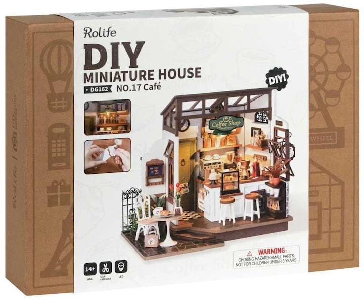 Image du produit Robotime Coffee Shop