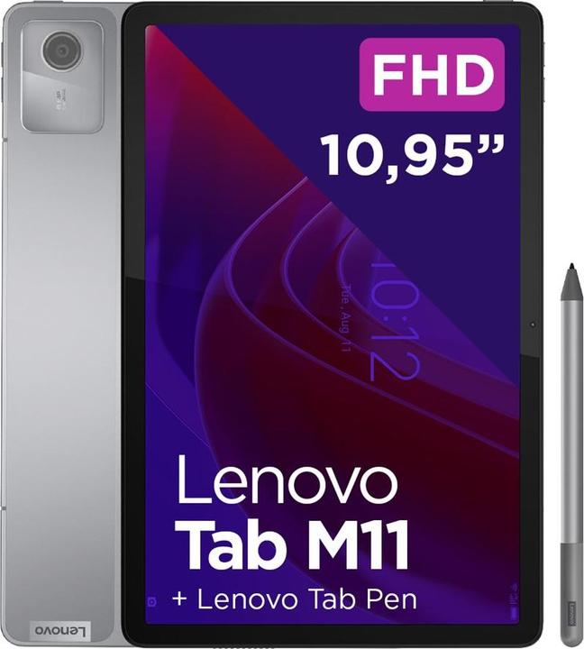 Produktbild Lenovo Tab M11 (4G, 11", 128 GB, Luna Grey)