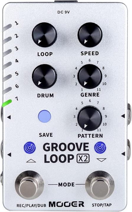 Mooer Groove Loop X2 - Stereo Looper / Drum Machine
